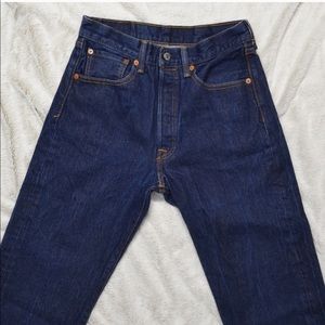 Vintage 501 Levis Dark Blue Wash